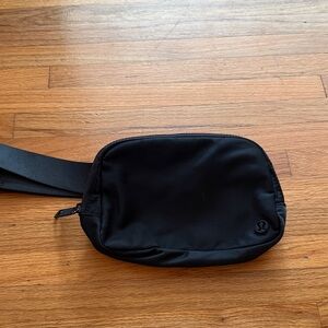 lululemon Black Belt Bag
